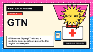 GTN first aid acronym visual guide