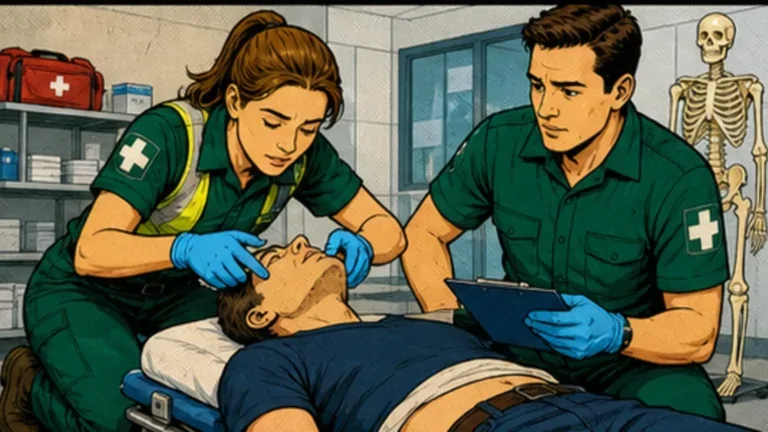 ABCDE first aid acronym visual guide