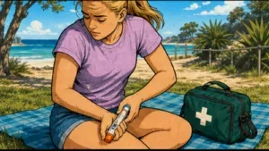 ASCIA first aid acronym visual guide