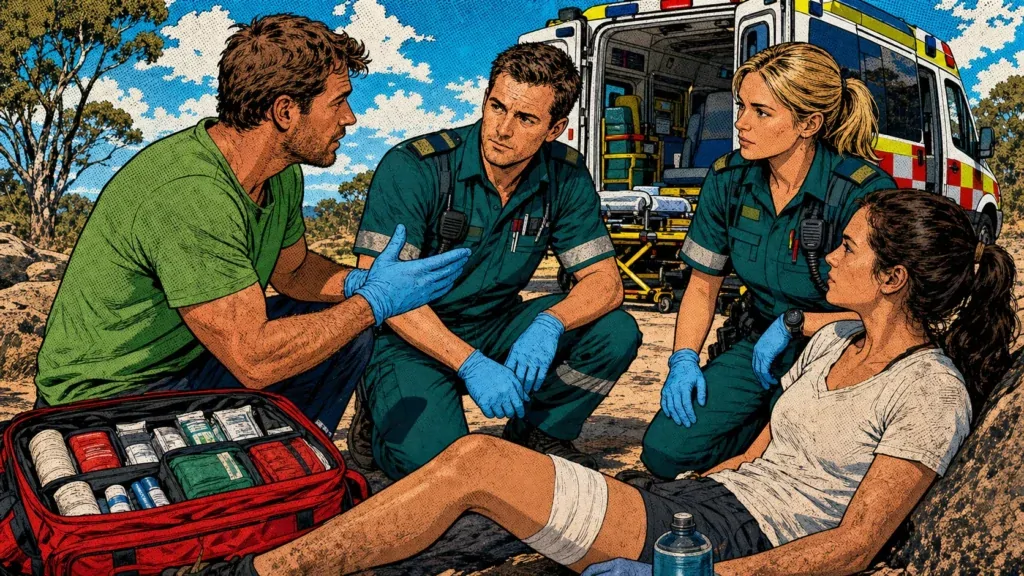 ISBAR first aid acronym visual guide