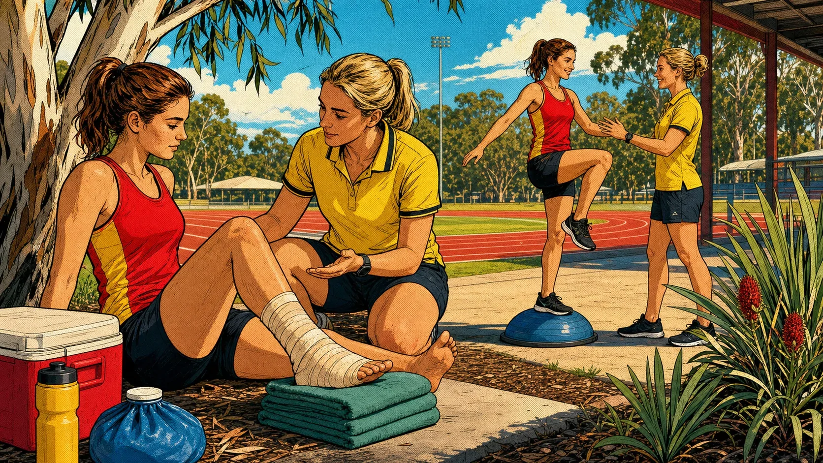 PEACE & LOVE first aid acronym visual guide