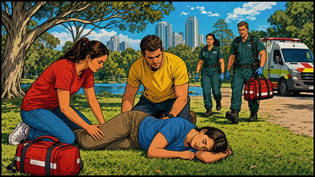 ROSC first aid acronym visual guide