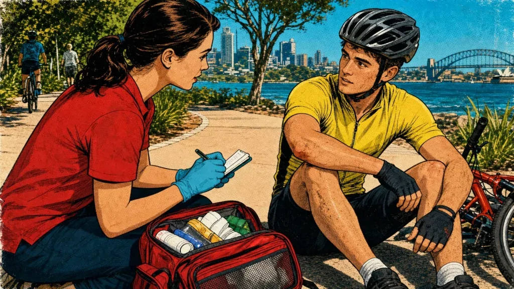 SAMPLE first aid acronym visual guide