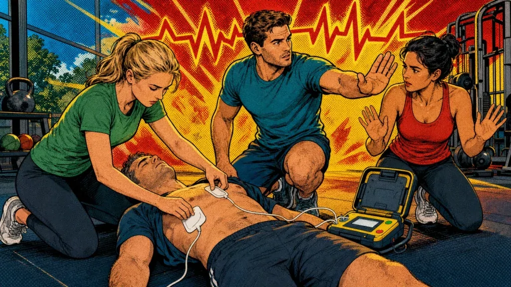 VF first aid acronym visual guide